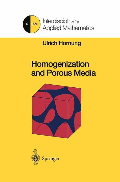 Produktbild: Homogenization and Porous Media