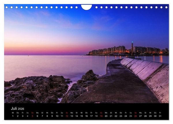Produktbild: Maltesische Ansichten (Wandkalender 2026 DIN A4 quer), CALVENDO Monatskalender