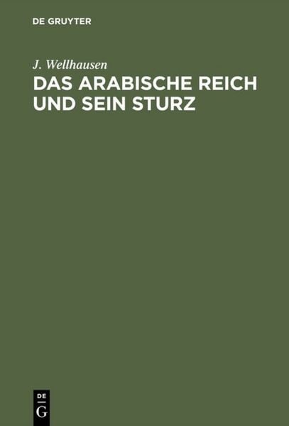 Produktbild: Das arabische Reich und sein Sturz