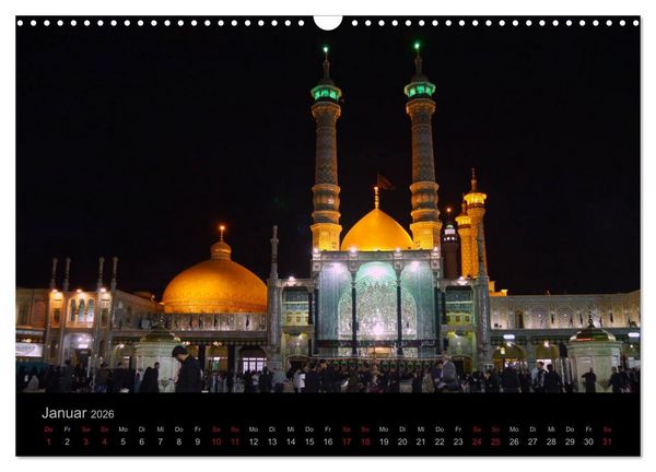 Produktbild: Iran - Impressionen einer Reise (Wandkalender 2026 DIN A3 quer), CALVENDO Monatskalender