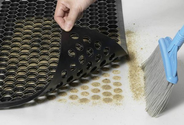 Produktbild: TRU COMPONENTS ESD-Matte Schwarz (L x B x H) 700 x 400 x 10mm