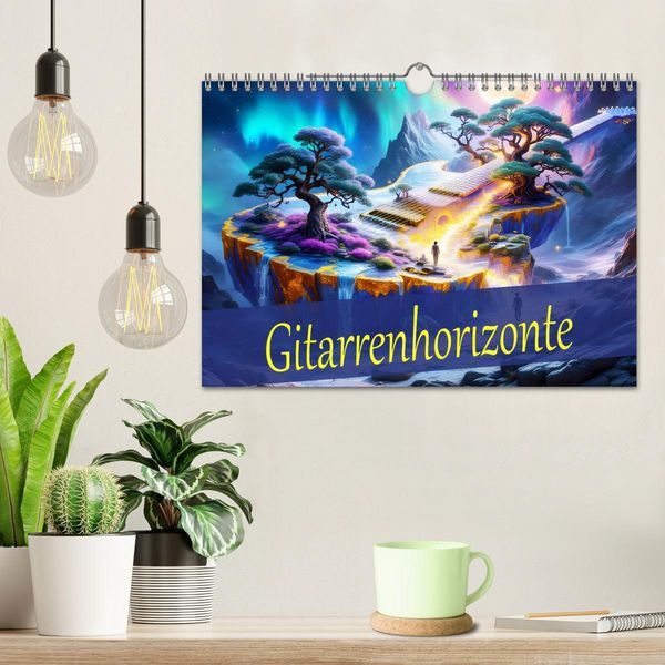 Produktbild: Gitarrenhorizonte (Wandkalender 2026 DIN A4 quer), CALVENDO Monatskalender