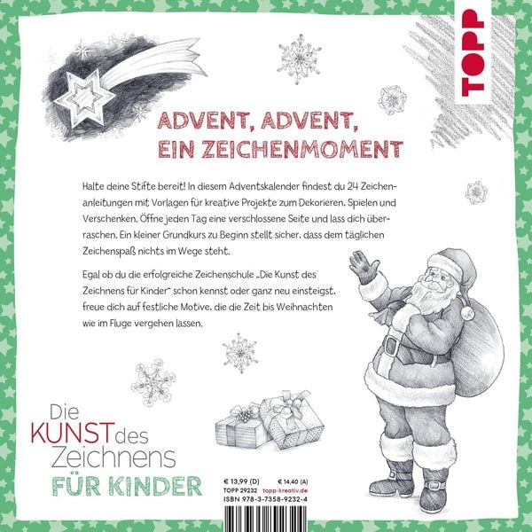 Produktbild: Die Kunst des Zeichnens f&uuml;r Kinder Adventskalender
