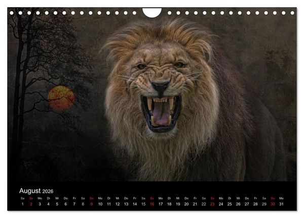 Produktbild: Tierisches (Wandkalender 2026 DIN A4 quer), CALVENDO Monatskalender