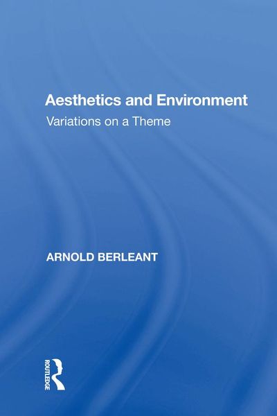 Produktbild: Aesthetics and Environment