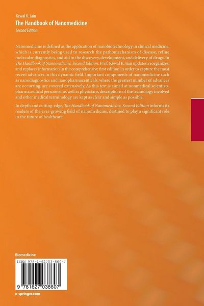 Produktbild: The Handbook of Nanomedicine