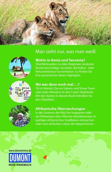 Produktbild: DUMONT Reise-Handbuch Reisef&uuml;hrer Kenia, Tansania