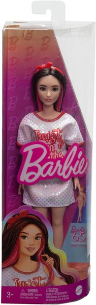 Barbie - Fashionista Doll - Red Mesh Dress
