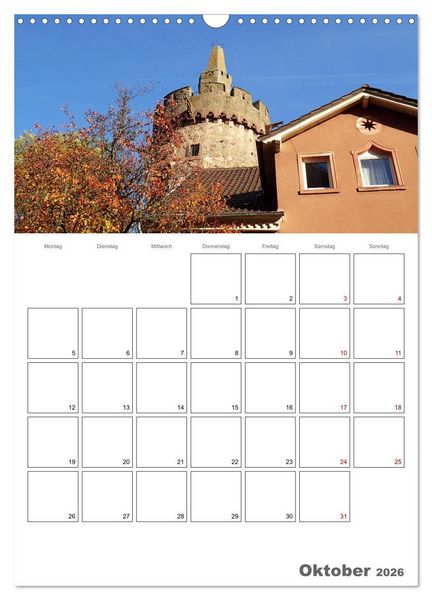 Produktbild: Weinheim an der Bergstra&szlig;e Planer (Wandkalender 2026 DIN A3 hoch), CALVENDO Monatskalender