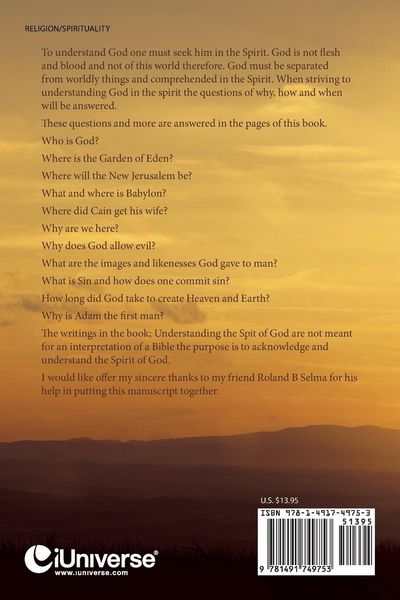 Produktbild: Understanding the Spirit of God