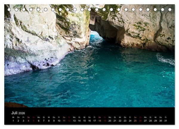 Produktbild: Israel - Heiliges Land (Tischkalender 2026 DIN A5 quer), CALVENDO Monatskalender