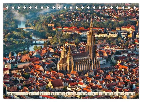 Produktbild: B&uuml;hne frei f&uuml;r Ulm an der Donau (Tischkalender 2026 DIN A5 quer), CALVENDO Monatskalender