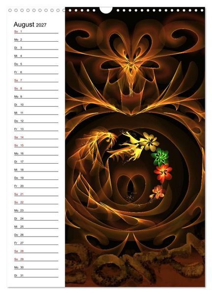 Produktbild: Textile Gewebekunst (Wandkalender 2027 DIN A3 hoch), CALVENDO Monatskalender