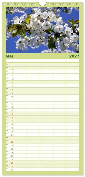 Produktbild: Familienplaner 2027 - Wundersch&ouml;nes "Altes Land" mit 5 Spalten (Wandkalender, 21 x 45 cm) CALVENDO