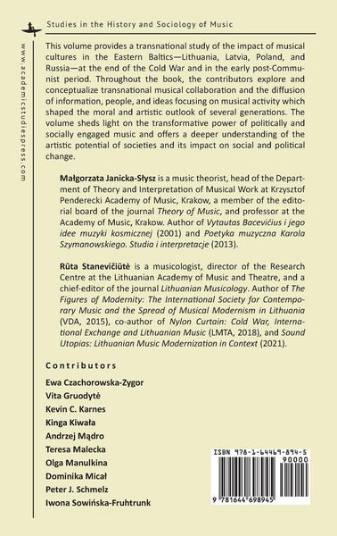 Produktbild: Music and Change in the Eastern Baltics Before and After 1989