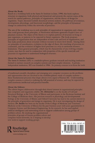 Produktbild: Principles Of Organization In Organisms