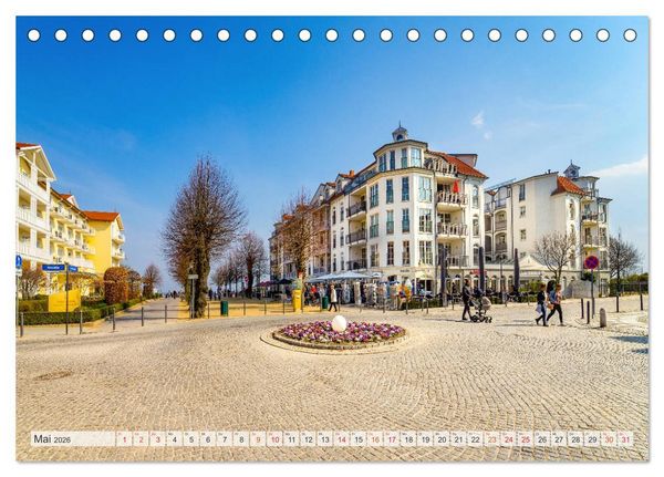 Produktbild: K&uuml;hlungsborn Impressionen (Tischkalender 2026 DIN A5 quer), CALVENDO Monatskalender