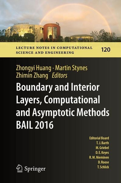Produktbild: Boundary and Interior Layers, Computational and Asymptotic Methods BAIL 2016
