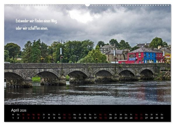 Produktbild: Irland - Irische Segensw&uuml;nsche (Wandkalender 2026 DIN A2 quer), CALVENDO Monatskalender