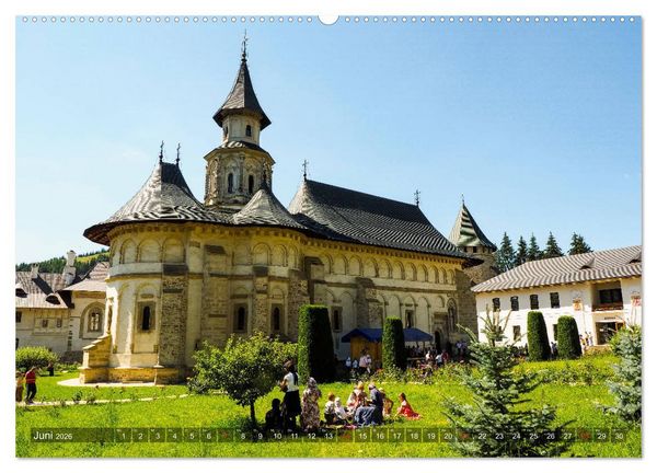 Produktbild: Kl&ouml;ster in der Bucovina (Wandkalender 2026 DIN A2 quer), CALVENDO Monatskalender