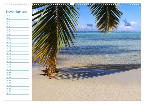 Produktbild: Franz&ouml;sisch-Polynesien - Trauminseln im S&uuml;dpazifik (Wandkalender 2026 DIN A2 quer), CALVENDO Monatskalender