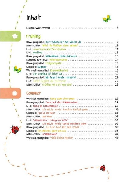 Produktbild: Das Kita-Jahreszeitenbuch: Mitmachlieder