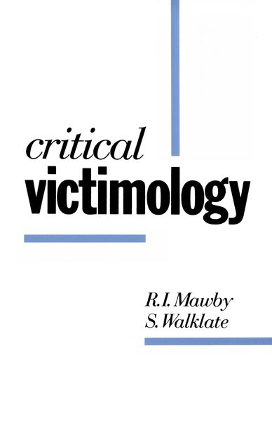 Produktbild: Critical Victimology
