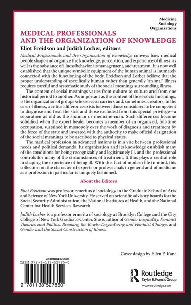 Produktbild: Medical Professionals and the Organization of Knowledge