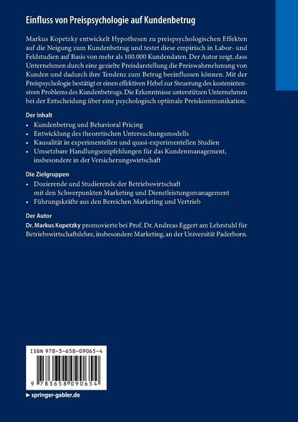 Produktbild: Einfluss von Preispsychologie auf Kundenbetrug