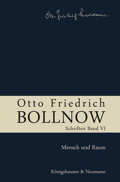 Produktbild: Otto Friedrich Bollnow: Schriften VI