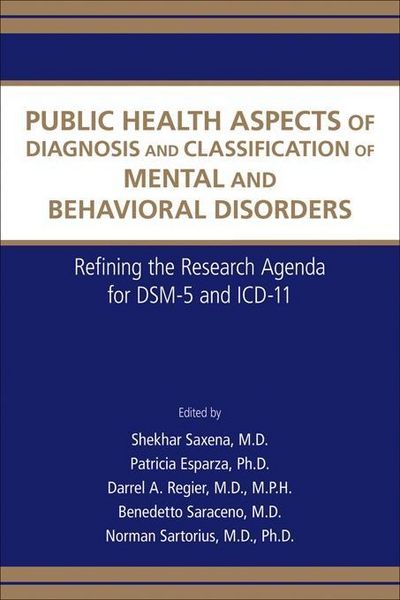 Produktbild: Public Health Aspects of Diagnosis and Classification of Mental and Behavioral Disorders
