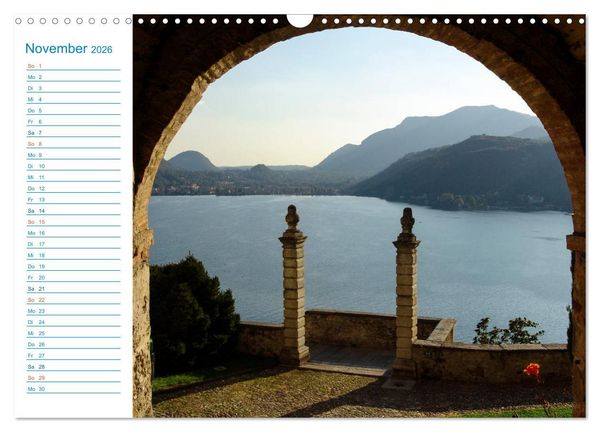 Produktbild: Wundersch&ouml;nes Tessin (Wandkalender 2026 DIN A3 quer), CALVENDO Monatskalender