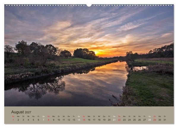 Produktbild: Lichtstimmungen im sch&ouml;nen Schleswig Holstein (Wandkalender 2027 DIN A2 quer), CALVENDO Monatskalender