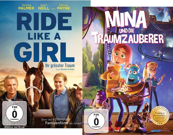Bundle: Mina und Die Traumzauberer / Ride Like A Girl LTD.  [2 DVDs]