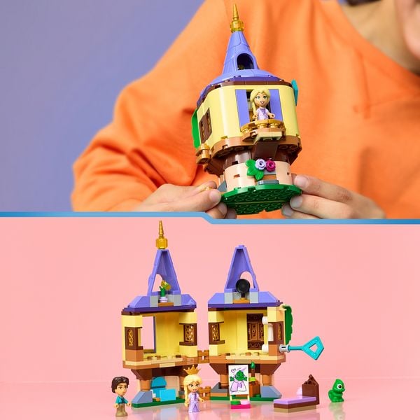 Produktbild: LEGO ǀ Disney Princess 43294 Rapunzels Mini-Turm, Bauspielzeug, Spielset f&uuml;r Kinder ab 5 Jahren