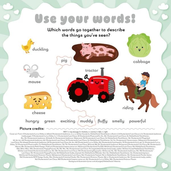 Produktbild: Supercute First Words on the Farm