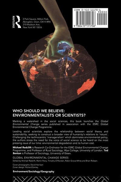Produktbild: Social Theory and the Global Environment