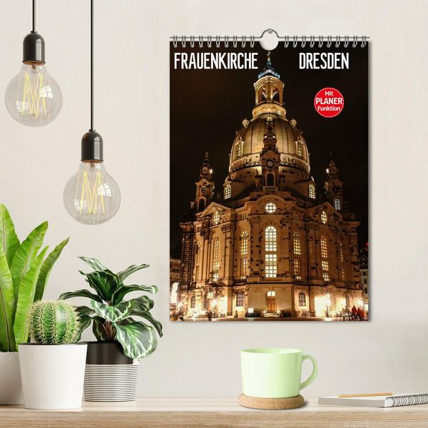 Produktbild: Frauenkirche Dresden (Wandkalender 2026 DIN A4 hoch), CALVENDO Monatskalender