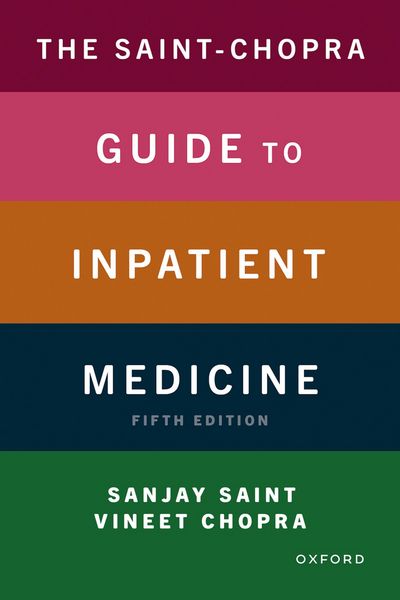 Produktbild: The Saint-Chopra Guide to Inpatient Medicine