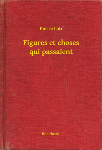 Produktbild: Figures et choses qui passaient