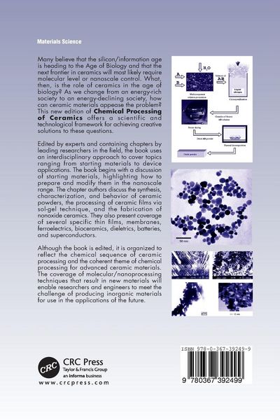 Produktbild: Chemical Processing of Ceramics