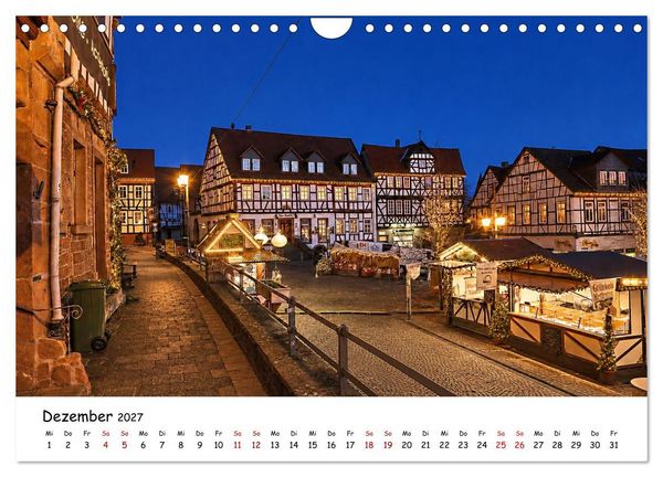 Produktbild: Gelnhausen Stadt (Wandkalender 2027 DIN A4 quer), CALVENDO Monatskalender