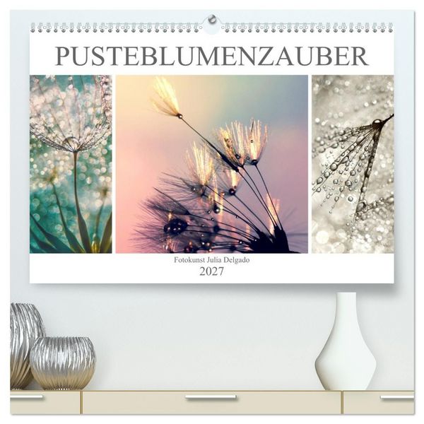 Produktbild: PusteblumenZauber (hochwertiger Premium Wandkalender 2027 DIN A2 quer), Kunstdruck in Hochglanz