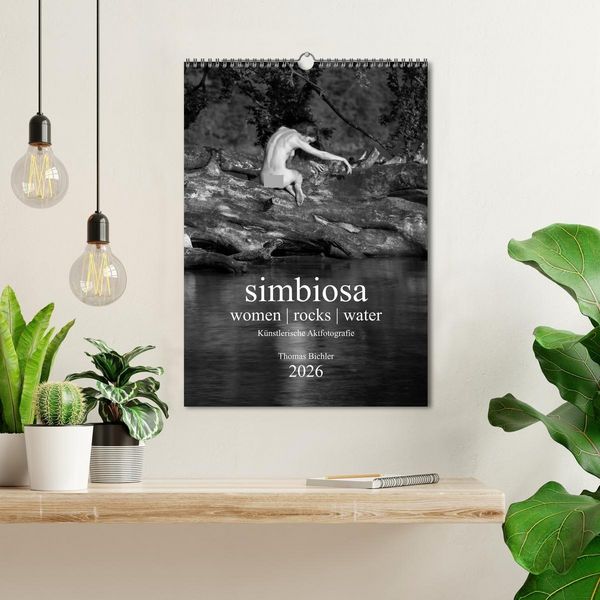 Produktbild: simbiosa ... K&uuml;nstlerische Aktfotografie 2026 (Wandkalender 2026 DIN A3 hoch), CALVENDO Monatskalender