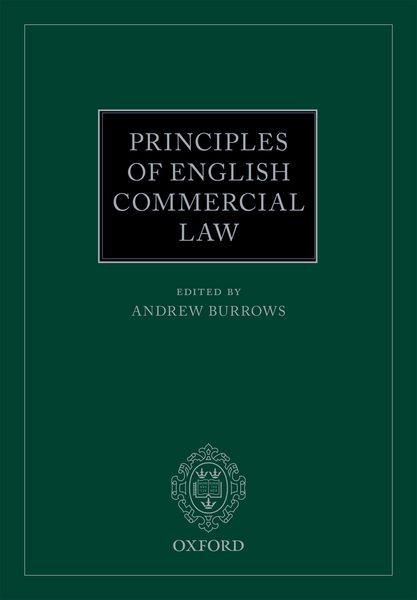 Produktbild: Principles of English Commercial Law