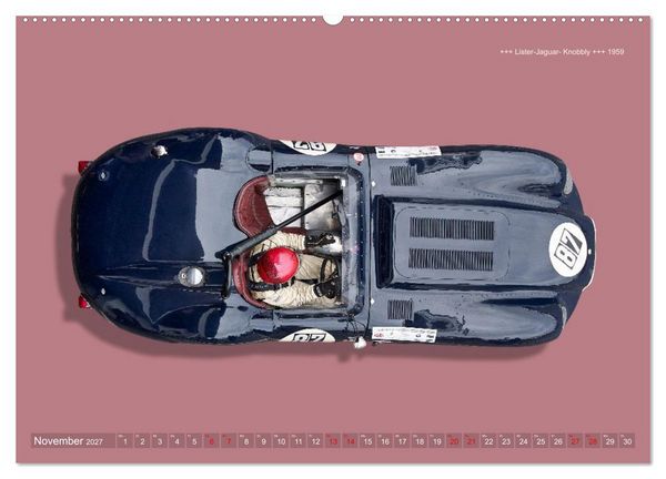 Produktbild: Two-Seater Racing Cars 1950-1960 (hochwertiger Premium Wandkalender 2027 DIN A2 quer), Kunstdruck in Hochglanz