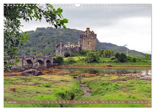 Produktbild: Urlaub in Schottland (Wandkalender 2026 DIN A3 quer), CALVENDO Monatskalender