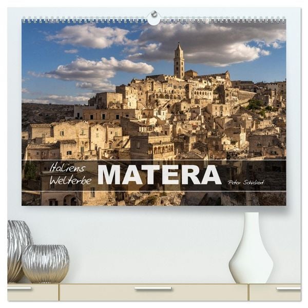 Produktbild: Italiens Welterbe Matera (hochwertiger Premium Wandkalender 2026 DIN A2 quer), Kunstdruck in Hochglanz