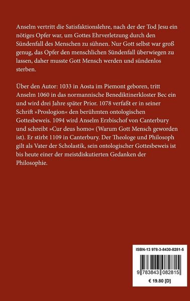 Produktbild: Warum Gott Mensch geworden