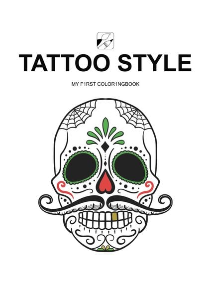 Produktbild: EyeVisto: Tattoo Style Malbuch